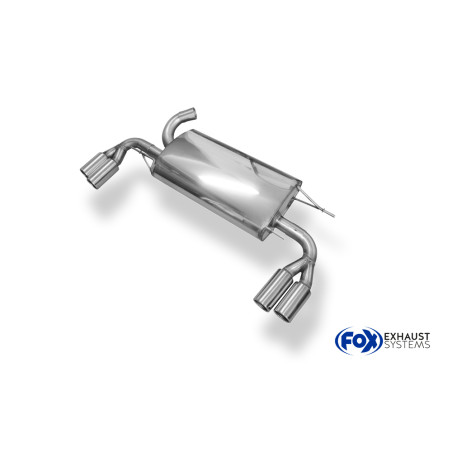 Volvo XC60 Silenziatore uscita posteriore destra e sinistra – 2x76 tipo (Cod. F-VO080003-048)