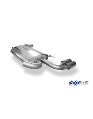 Volvo XC60 Silenziatore uscita posteriore destra e sinistra – 2x76 tipo (Cod. F-VO080003-048)