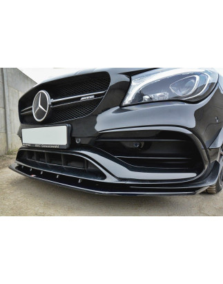 SPLITTER ANTERIORE V.1 Mercedes CLA A45 AMG C117 Facelift (Cod. M-ME-CLA-117F-AMG-FD1G)