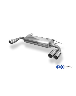 Volvo XC60 Silenziatore uscita posteriore destra e sinistra – 2x76 tipo (Cod. F-VO080003-048)