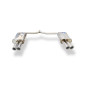 Opel Vectra C Caravan Silenziatore posteriore destra e sinistra doppia uscita (Cod. F-OP052012-148)
