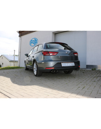 Seat Leon 5F ST – assale posteriore rigido Silenziatore posteriore destra e sinistra (Cod. F-SE042