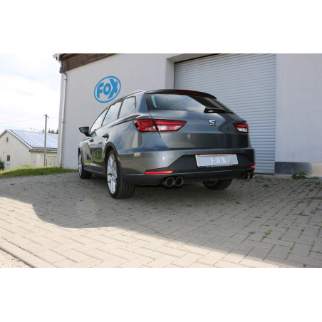 Seat Leon 5F ST – assale posteriore rigido Silenziatore posteriore destra e sinistra (Cod. F-SE042