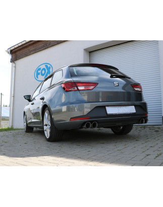 Seat Leon 5F ST – assale posteriore rigido Silenziatore posteriore destra e sinistra (Cod. F-SE042