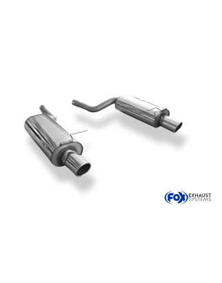 VW Passat 3B/ 3BG 4-Motion Silenziatore posteriore destra e sinistra – 1x100 (Cod. F-VW023053-133)