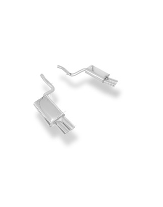 Audi A4 Tipo B7 quattro Silenziatore posteriore destra e sinistra Ø63,5mm - (Cod. F-AU061113-364)