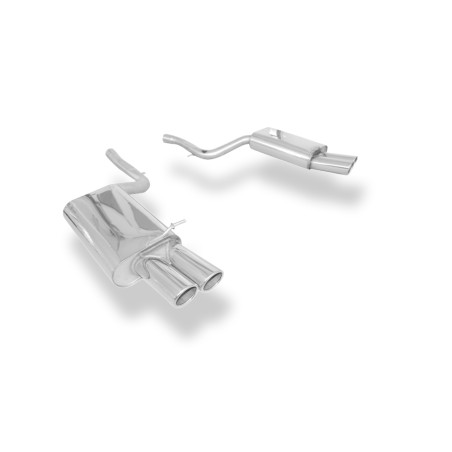 Audi A4 Tipo B7 quattro Silenziatore posteriore destra e sinistra Ø63,5mm - (Cod. F-AU061113-364)