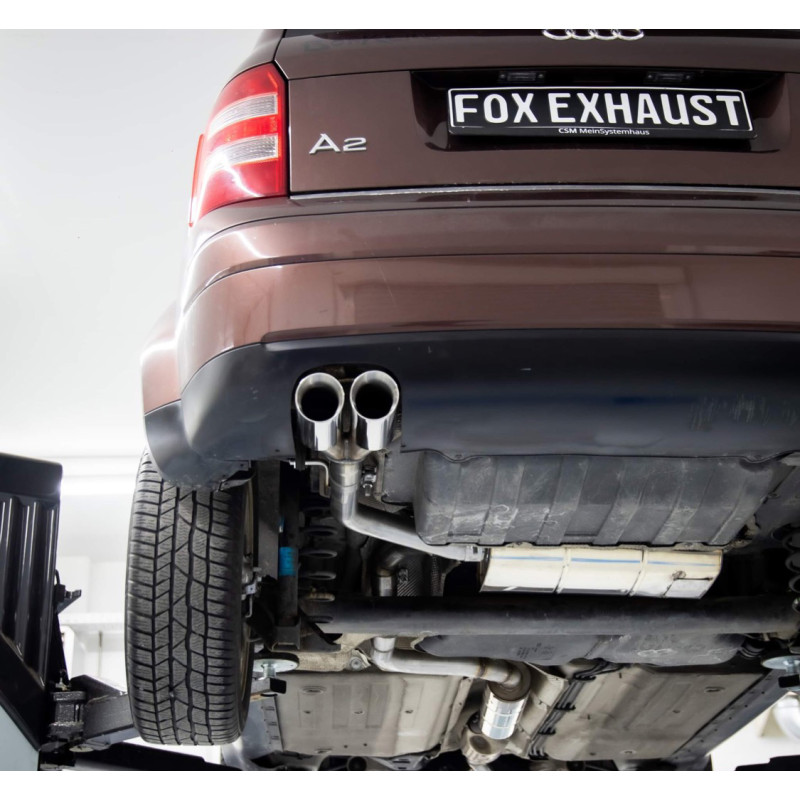 Audi A2 – 1,6l semisistema da catalizzatore – 2x76 Tipo 25 (consisti (Cod. F-AU040003-288-HA)