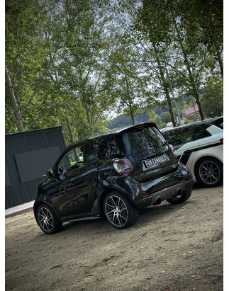 Smart Fortwo 453 con Brabus Heckansatz Silenziatore posteriore destra e sinistra (Cod. F-SM011053-29