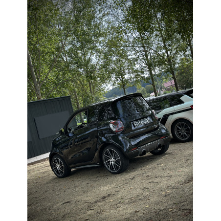 Smart Fortwo 453 con Brabus Heckansatz Silenziatore posteriore destra e sinistra (Cod. F-SM011053-29