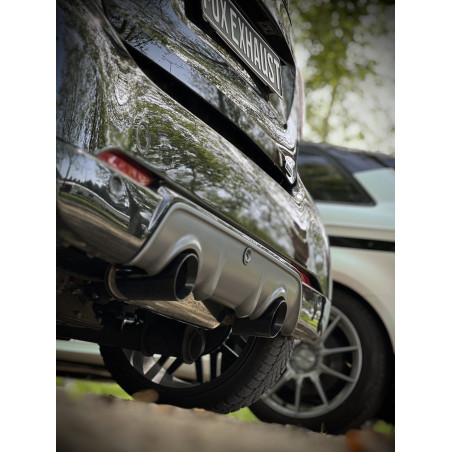 Smart Fortwo 453 con Brabus Heckansatz Silenziatore posteriore destra e sinistra (Cod. F-SM011053-29