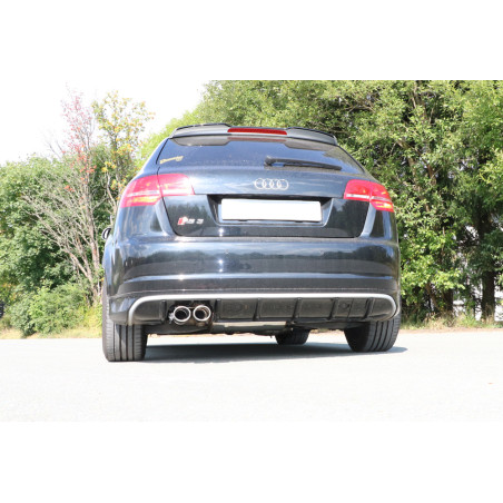 Audi RS3 Tipo 8P quattro Sportback Silenziatore posteriore Ø70mm exha (Cod. F-AU051287-132)