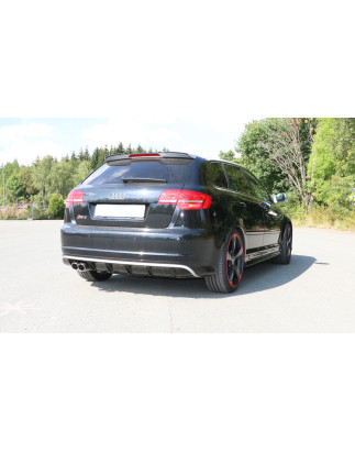 Audi RS3 Tipo 8P quattro Sportback Silenziatore posteriore Ø70mm exha (Cod. F-AU051287-132)