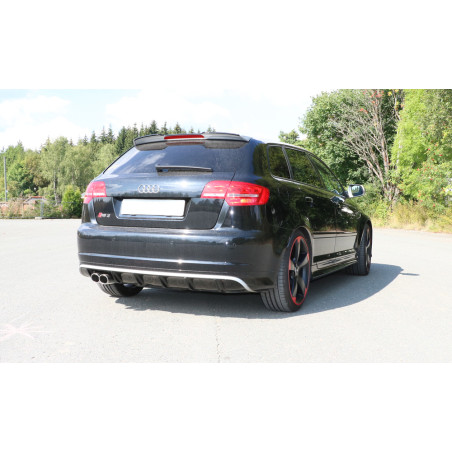 Audi RS3 Tipo 8P quattro Sportback Silenziatore posteriore Ø70mm exha (Cod. F-AU051287-132)