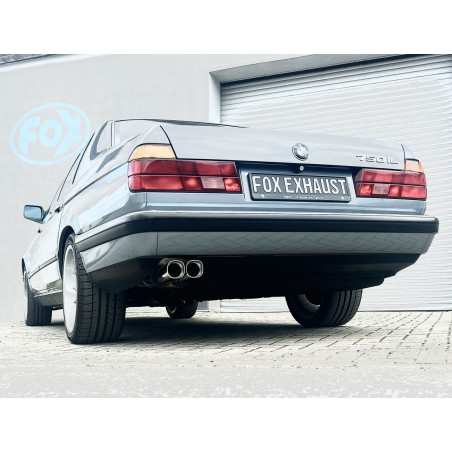 BMW E32 730i/ 735i/ 740i/ 740iL/ 750i/ 750iL Silenziatore posteriore (Cod. F-BM040002-692)