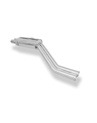 BMW E32 730i/ 735i/ 740i/ 740iL/ 750i/ 750iL Silenziatore posteriore (Cod. F-BM040002-008)