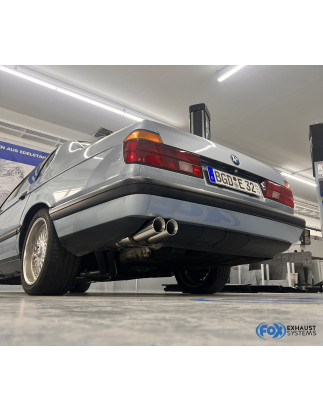 BMW E32 730i/ 735i/ 740i/ 740iL/ 750i/ 750iL Silenziatore posteriore (Cod. F-BM040002-288)