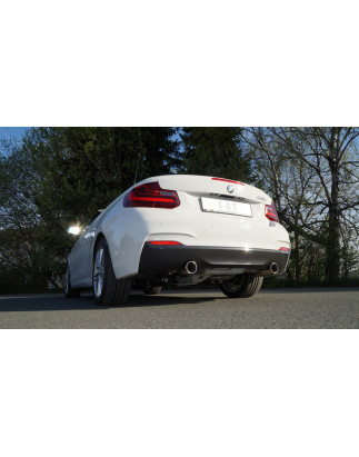 BMW F23 – 220i cabrio Silenziatore uscita posteriore destra e sinistra - (Cod. F-BM180005-051)