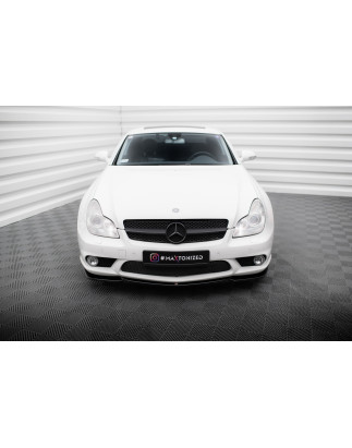 SPLITTER ANTERIORE V.1 Mercedes CLS C219 55AMG (Cod. M-ME-CLS-219-AMG-FD1G)