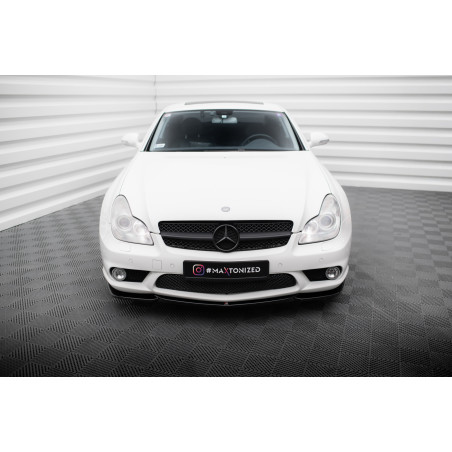 SPLITTER ANTERIORE V.1 Mercedes CLS C219 55AMG (Cod. M-ME-CLS-219-AMG-FD1G)