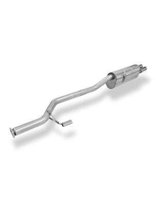 BMW E28 525e con Katalysator Silenziatore posteriore – 2x63 Tipo 12 (Cod. F-BM030312-044)