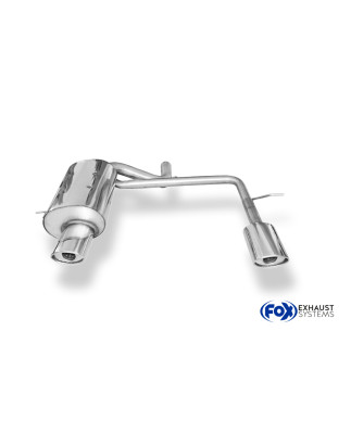 Volvo XC90 Silenziatore posteriore con uscite destra e sinistra doppia uscita – 140x (Cod. F-VO070