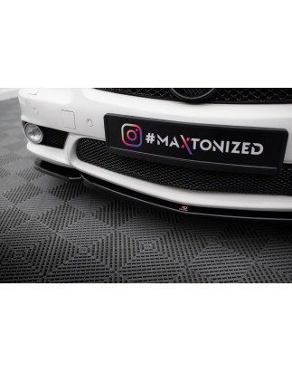 SPLITTER ANTERIORE V.1 Mercedes CLS C219 55AMG (Cod. M-ME-CLS-219-AMG-FD1G)