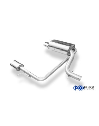 Volvo XC90 Silenziatore posteriore con uscite destra e sinistra doppia uscita – 140x (Cod. F-VO070