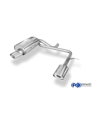 Volvo XC90 Silenziatore posteriore con uscite destra e sinistra doppia uscita – 140x (Cod. F-VO070