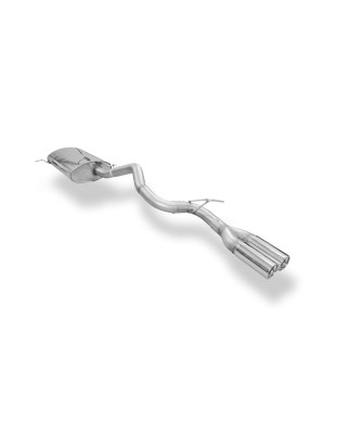 Mercedes M-Klasse Tipo W163 Silenziatore posteriore doppia uscita (Cod. F-MB060001-070)