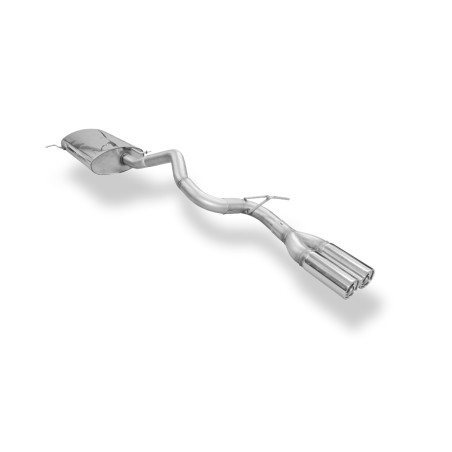 Mercedes M-Klasse Tipo W163 Silenziatore posteriore doppia uscita (Cod. F-MB060001-070)
