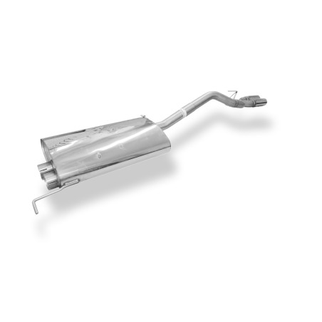 Mercedes M-Klasse Tipo W163 Silenziatore posteriore doppia uscita (Cod. F-MB060001-070)