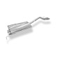 Mercedes M-Klasse Tipo W163 Silenziatore posteriore doppia uscita (Cod. F-MB060001-070)