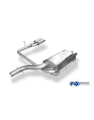 Volvo XC90 I Silenziatore posteriore con uscite destra e sinistra doppia uscita – 2x (Cod. F-VO070