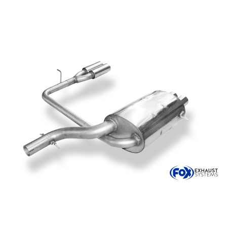 Volvo XC90 I Silenziatore posteriore con uscite destra e sinistra doppia uscita – 2x (Cod. F-VO070