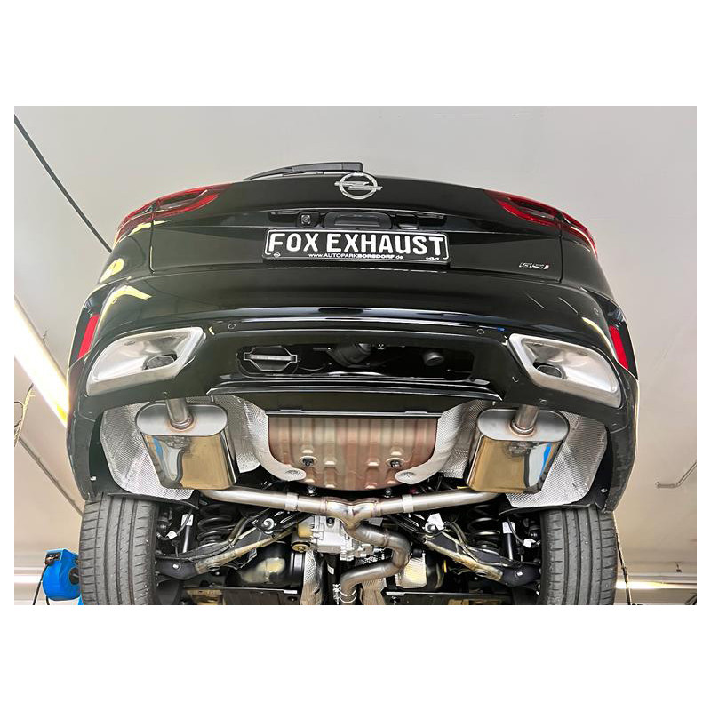 Opel Insignia B GSI – Sports Tourer – 4x4 Silenziatore posteriore con uscita destra (Cod. F-OP19
