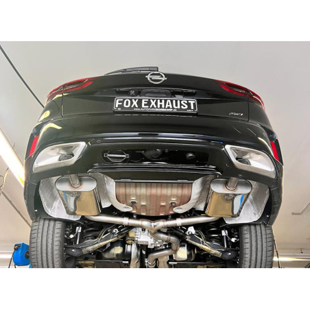 Opel Insignia B GSI – Sports Tourer – 4x4 Silenziatore posteriore con uscita destra (Cod. F-OP19