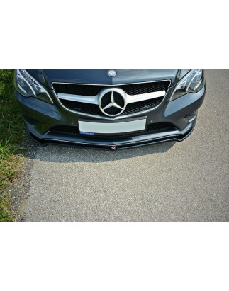 SPLITTER ANTERIORE V.1 Mercedes - Benz E Coupe / Cabrio C207 Facelift / A207 Facelit (Cod. M-ME-E-21