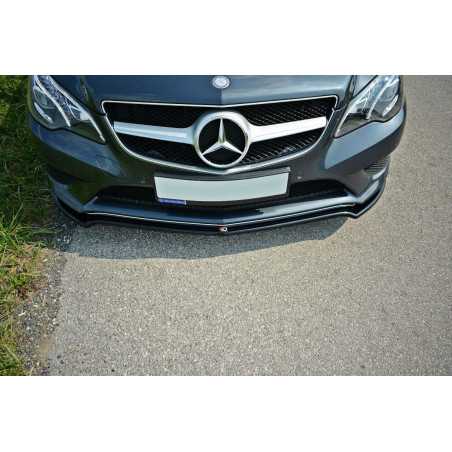 SPLITTER ANTERIORE V.1 Mercedes - Benz E Coupe / Cabrio C207 Facelift / A207 Facelit (Cod. M-ME-E-21