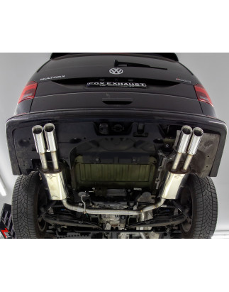 VW Bus T6.1 4motion Silenziatore posteriore con uscite destra e sinistra (duplex)x80 ty (Cod. F-VW13