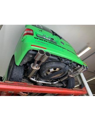 VW Bus T5/ T6 4motion Silenziatore posteriore con uscite destra e sinistra (duplex)x115 (Cod. F-VW13