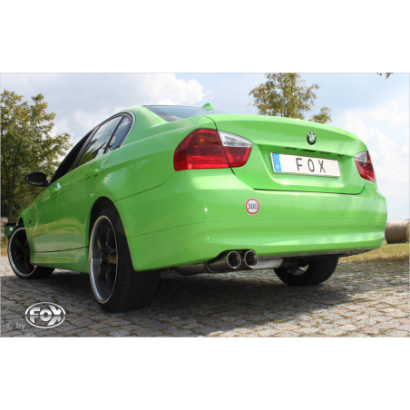 BMW E90/91/92 – 330i Silenziatore posteriore – 2x80 Tipo 24 (Cod. F-BM023142-270)