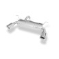 Jeep Wrangler III – JK Silenziatore uscita posteriore destra e sinistra (Cod. F-JE032005-293)