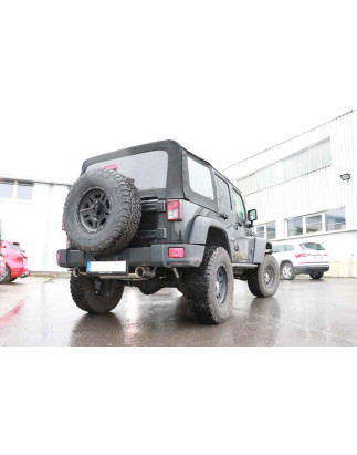 Jeep Wrangler III – JK Silenziatore uscita posteriore destra e sinistra (Cod. F-JE032005-293)