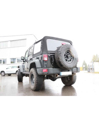 Jeep Wrangler III – JK Silenziatore uscita posteriore destra e sinistra (Cod. F-JE032005-293)