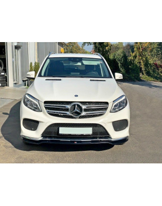 SPLITTER ANTERIORE V.1 Mercedes GLE W166 AMG-Line (Cod. M-ME-GLE-166-AMGLINE-FD1G)