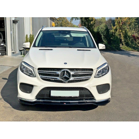 SPLITTER ANTERIORE V.1 Mercedes GLE W166 AMG-Line (Cod. M-ME-GLE-166-AMGLINE-FD1G)