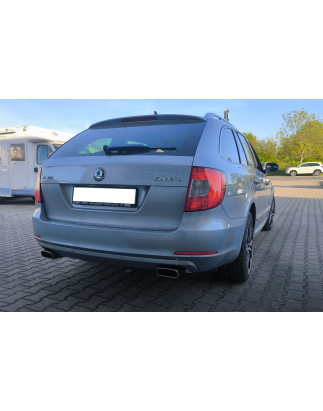 Skoda Superb 3T 4x4 3,6l Silenziatore posteriore destra e sinistra – 145x65 (Cod. F-SK071023-671)