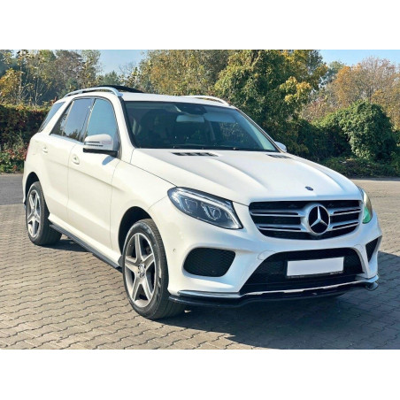 SPLITTER ANTERIORE V.1 Mercedes GLE W166 AMG-Line (Cod. M-ME-GLE-166-AMGLINE-FD1G)