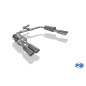 VW Bus T5/ T6 4motion Silenziatore posteriore con uscite destra e sinistra (duplex)x88x (Cod. F-VW13